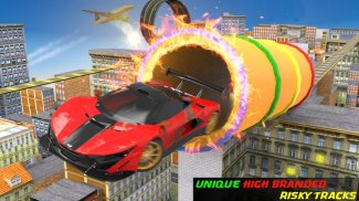 Real Impossible Track Extreme GT Car Stunt Driving screenshot 2