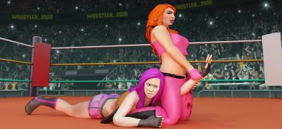 Mulheres Wrestling Rumble: Luta no quintal screenshot 2