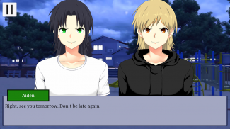 Frequency: Interactive Visual Novel Manga screenshot 0