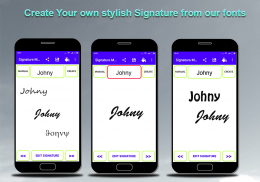 Signature Maker- Signature Creator Real screenshot 1