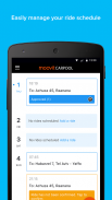 Moovit Carpool para Motoristas screenshot 1