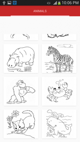 Mewarna Gambar Haiwan Liar Lukisan Haiwan  Untuk Kanak Kanak Cikimm com