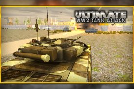 Guerra final WW2 Tanque Sim 3D screenshot 1