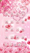 Pink Rose Diamond Theme screenshot 3