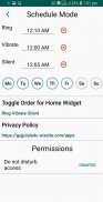 Ring,Vibrate & Silent toggle scheduler screenshot 2