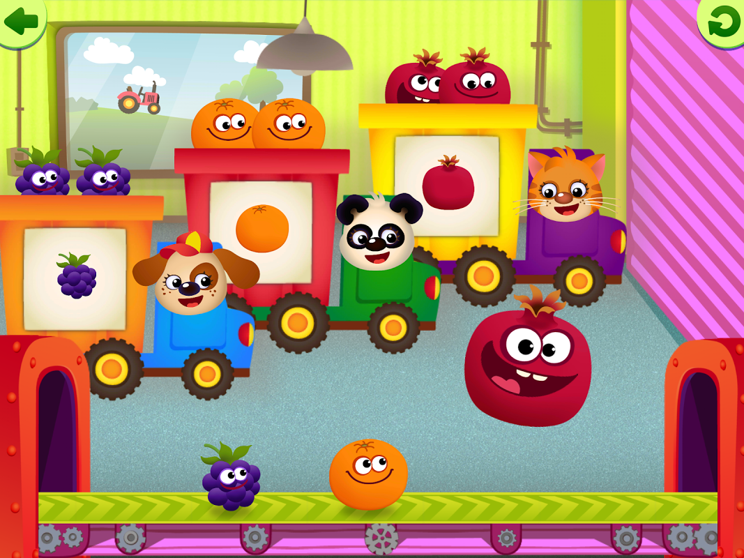 Baixe Funny Food ABC para crianças! Jogos educativos 4-6 no PC com