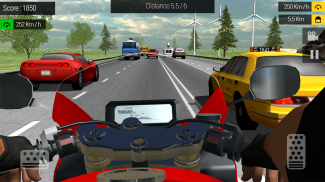 Moto rider de tráfico screenshot 2