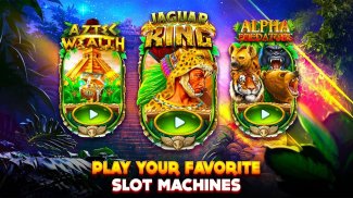 Slots Jaguar King Casino - FREE Vegas Slot Machine screenshot 1