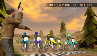 🏁 محاكمة إكستريم ألعاب الترابية دراجة سباق ألعاب screenshot 18
