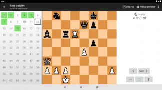 Problemas de ajedrez (puzzles) screenshot 12