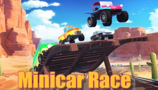 Mini Car Racing Simulator - Race Animal Highway screenshot 0