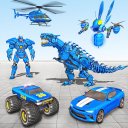 Dino Robot Game - Car Games