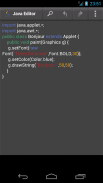 Java Editor screenshot 1
