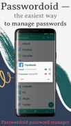 Passwordoid: password manager screenshot 2