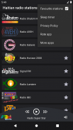 Haitian radio stations - Radio Stations from Haiti screenshot 1