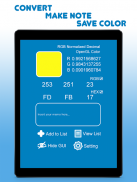 Color: Converter & Memorandum screenshot 0