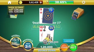 Blackjack 21 Casino Royale screenshot 1