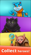 Cat Heroes: Puzzle Adventure screenshot 1
