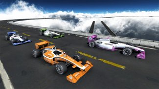 Auto-Stunt-Rennen Formel-Autos screenshot 2