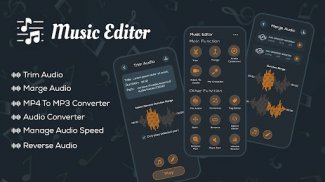 Music Editor & Mp3 Cutter 2023 screenshot 1