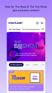 STAR PLANET - KPOP Fandom App screenshot 1