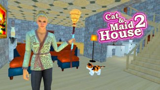 Cat & Maid 2 -Virtual Cat Game screenshot 2