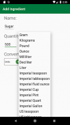 Recipe Converter - Cooking Units Converter screenshot 17