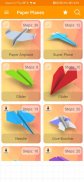 紙飛行機、飛行機-3Dアニメーションの説明 screenshot 0