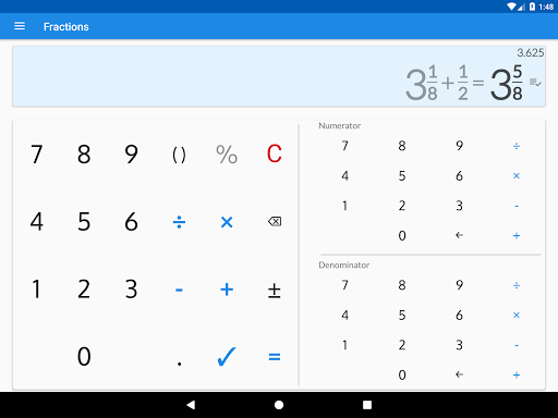 Download do APK de Calculadora de frações para Android