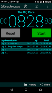 Ultrachron Stopwatch Lite screenshot 3