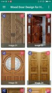 Wood Door design for homes screenshot 0