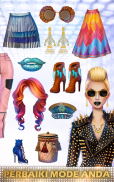 Permainan Anak Perempuan Dress Up&Make Up Fashion screenshot 3