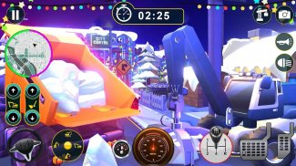 Snow Excavator Truck Simulator screenshot 4