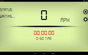 0-100 GPS acceleration time screenshot 2