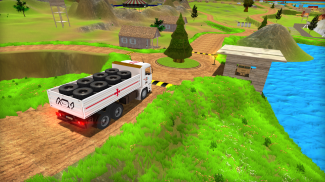 卡车山驱动器：货物模拟器 screenshot 5