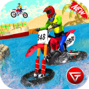 Beach Water Surfer Dirt Bike: Xtreme Racing Games Icon