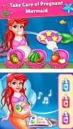 Mermaid Mom & Baby Care Game screenshot 5