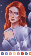 Princess Paint by Number Game screenshot 1