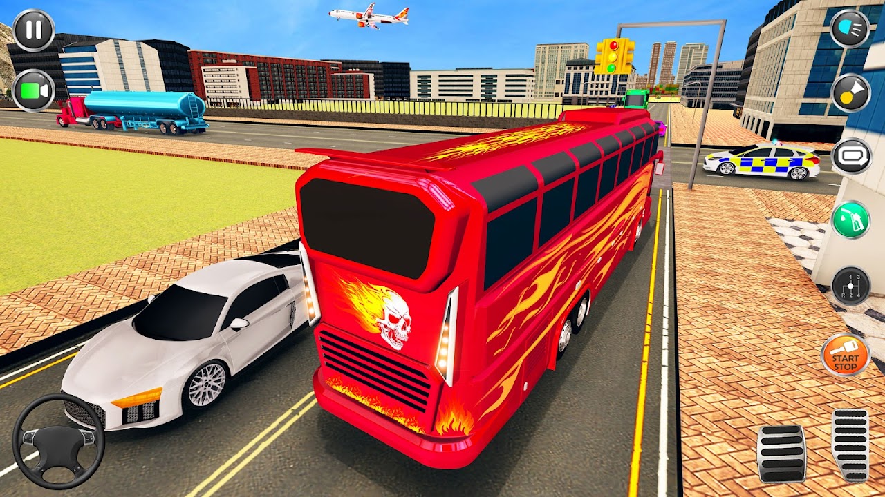 Simulador de ônibus de turismo Jogo de condução - Baixar APK para Android