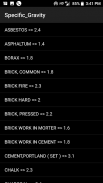 Specific Gravity screenshot 2