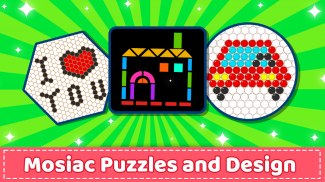 Mosaic Puzzles Art Game Kids screenshot 8