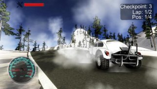 Looney Rally screenshot 1