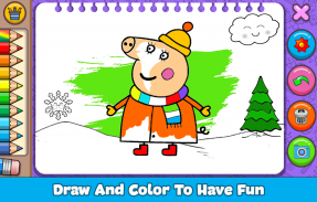 Peppo Piglet: Coloring Book screenshot 2