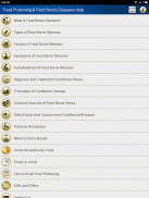 Food Poisoning & Food Borne Diseases Help screenshot 14