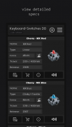 Keyboard-Switches DB screenshot 1