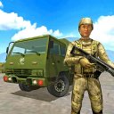 Offroad Army Truck Driving Game Icon