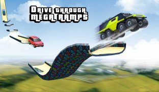 Mega Ramp Cruiser Car Stunt Racing Games 2018 screenshot 3