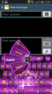 Purpurowy Magia Keyboard screenshot 1