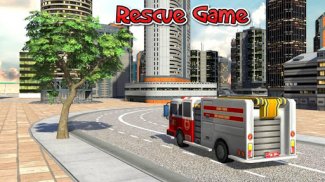 US Firefighter Truck Simulator- Heroes Rescue City screenshot 5