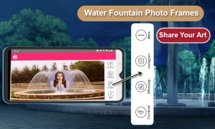 Water Fountain Photo Frames screenshot 1